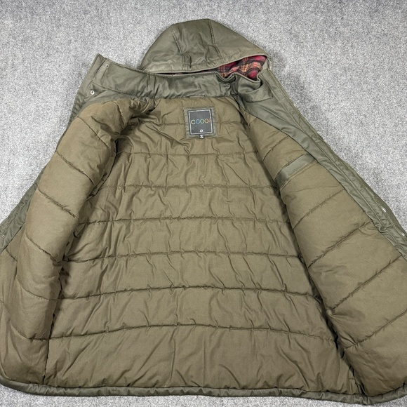 Vintage COOGI Australia Military Tactical Heavy Puffer Jacket Dark Gray Mens 4XL - Picture 8 of 16